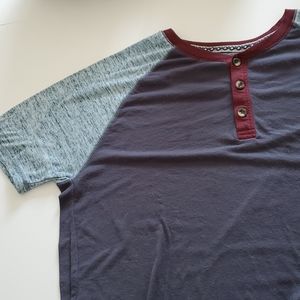 Kolby Two-Tone Pocket Tee